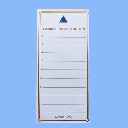 Family Prayer Requests Magnetic Notepad