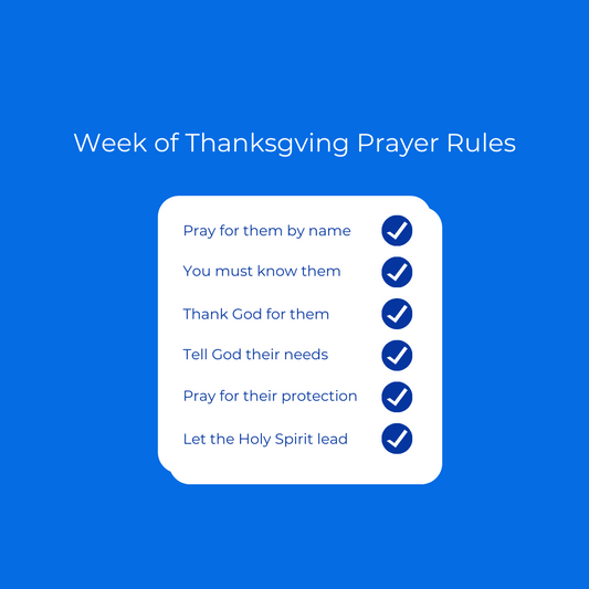 A Week Of Thanksgiving Prayers 🔥