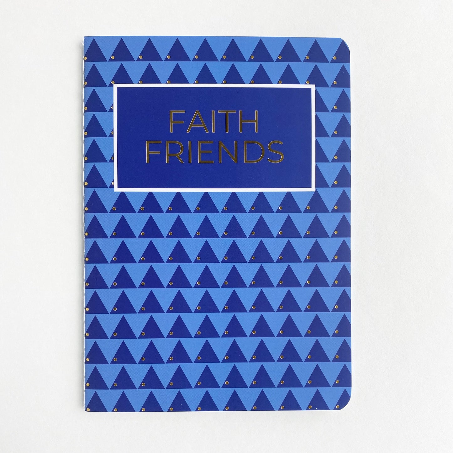 Faith Friends Mustard Seed Gold Dot Notebook