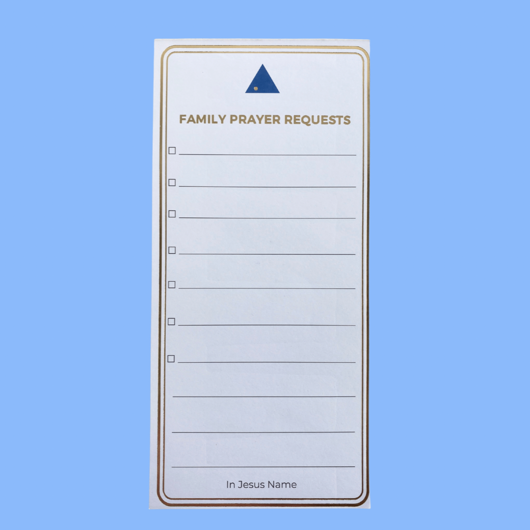 Family Prayer Requests Magnetic Notepad