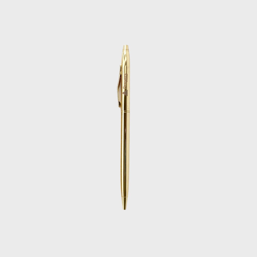 Prayers Planner Gold Engraved Pen